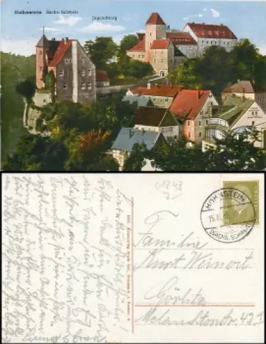 01848 Hohnstein Jugendburg o 1932