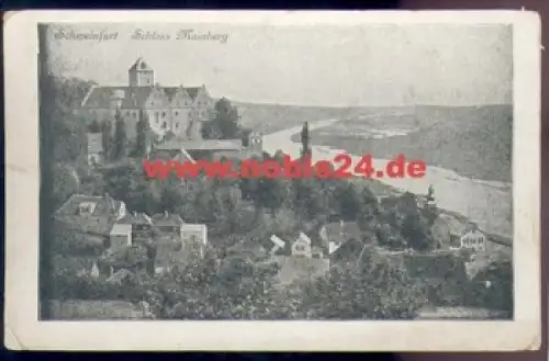 Schweinfurt Schloss Mainberg *ca. 1917