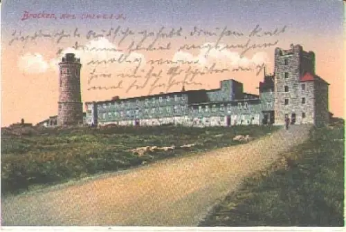 Brocken Harz o 6.9.1924