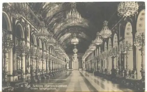 83209 Herrenchiemsee Spiegelgallerie * ca.1927