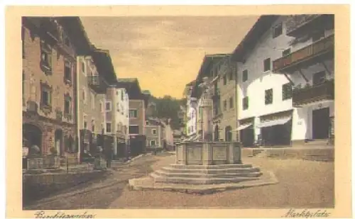83435 Berchtesgaden Marktplatz * ca. 1920