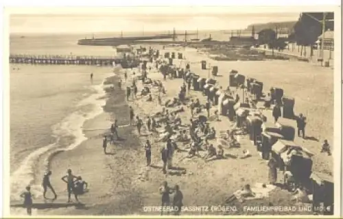 18546 Sassnitz auf Rügen Familienbad * ca.1930