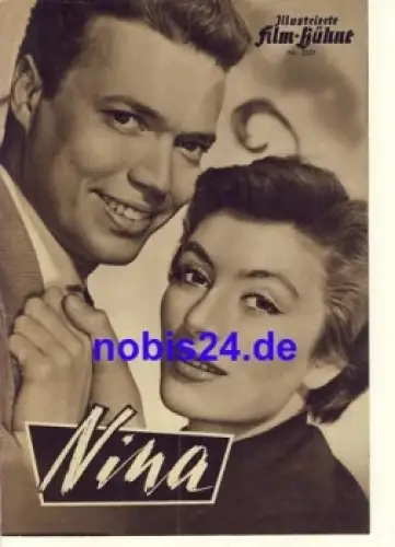 Nina mit Karl Heinz Böhm Anouk Aimee Illustrierte Film-Bühne Nr. 3357