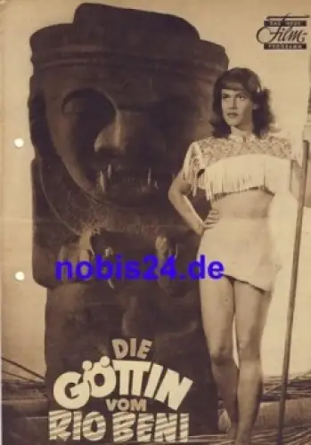 Die Göttin vom Rio Beni mit Angelika Hauff Helmut Schneider Das neue Filmprogramm