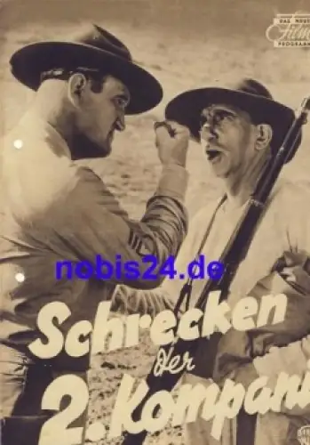 Schrecken der 2.Kompanie - US amerikanischer Film mit Jimmy Surante Jane Wyman Das neue Filmprogramm