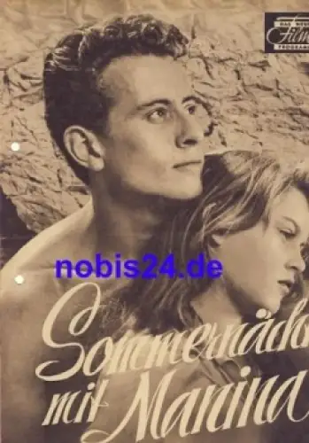 Sommernächte mit Manina - Französischer Film mit Brigitte Bardot Jean F. Calve Das neue Filmprogramm