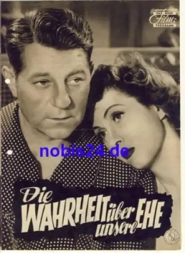 Die Wahrheit über unsere Ehe - Französischer Film mit Danielle Darrieux Jean Gabin Das neue Filmprogramm