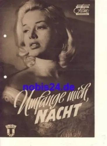 Umfange mich, Nacht mit Diana Dors Yvonne Mitchell Michael Craig Das neue Filmprogramm
