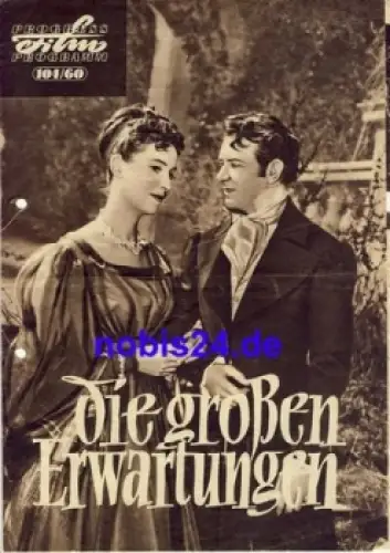 Die großen Erwartungen - Englischer Film mit John Mills Valerie Hobson 104/60 Progress Programm