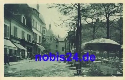 Paris Place du Tertre *ca.1910