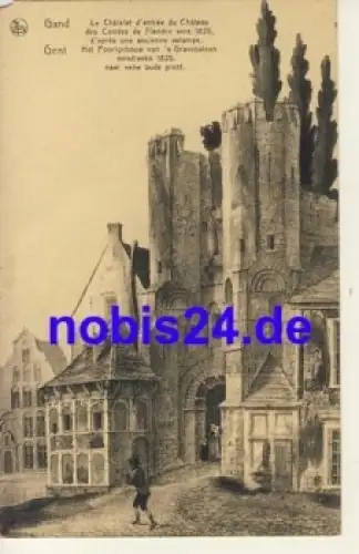 Gand Le Chatelet Chateau *ca.1916