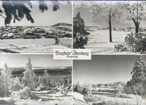 01773 Altenberg Erzgebirge Mehrbildkarte *1960 Hanich1236