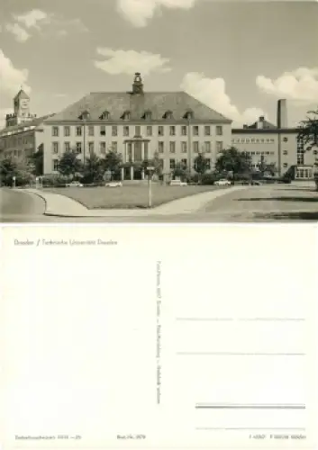 Südvorstadt Dresden TU Technische Universität *1967 Hanich1970