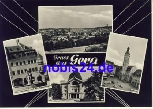 Gera Rathaus Theater *ca. 1964