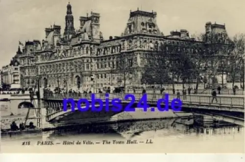 Paris Hotel de Ville *ca.1910