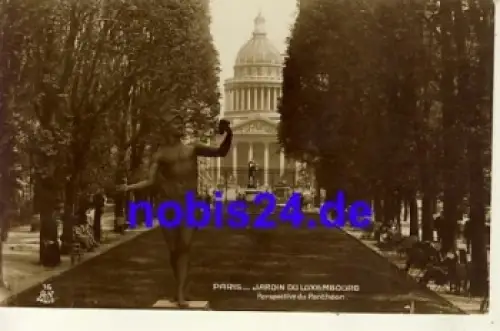 Paris Jardin Luxembourg *ca.1915