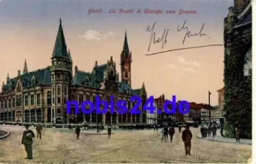 Gand La Poste grains BELGIEN *ca.1915