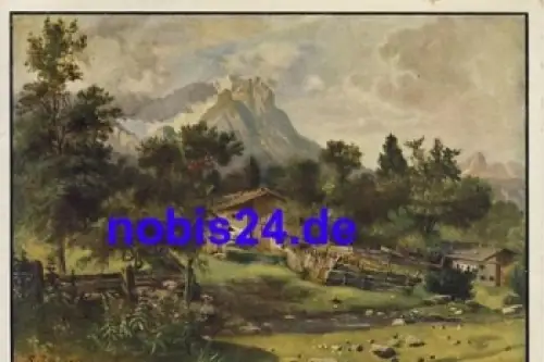 82467 Alt Garmisch Künstlerkarte *ca.1940