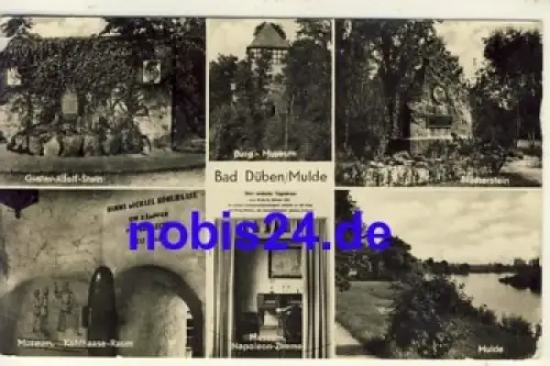 04849 Bad Düben Burg Museum ca.1956