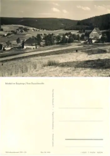 01773 Rehefeld Erzgebirge*1963 Hanich1406