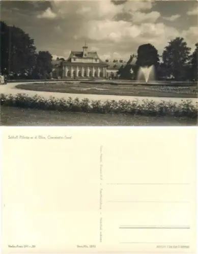 Pillnitz Dresden Schloss Canaletto Saal *1956 Hanich1011