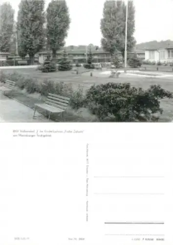 01471 Volkersdorf Radeburg  Kinderkurheim "Frohe Zukunft"  *1980 Hanich2424