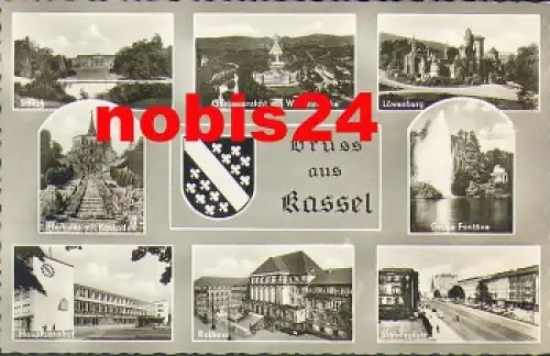Kassel Mehrbildkarte  *1960