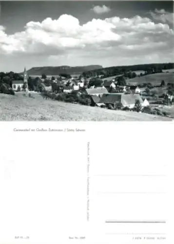 01824 Cunnersdorf mit Zschirnstein Sächsische Schweiz *1976 Hanich2295