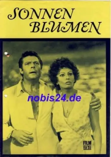 Sonnenblumen (I girasoli) mit Sophia Loren, Marcello Marstroianni 36/72 Progress Programm