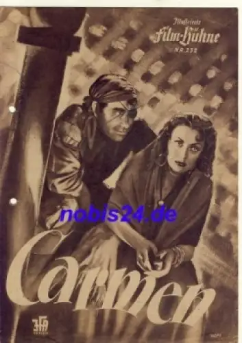 Carmen Illustrierte Filmbühne 232 mit Vivian Romance und Jean Marais