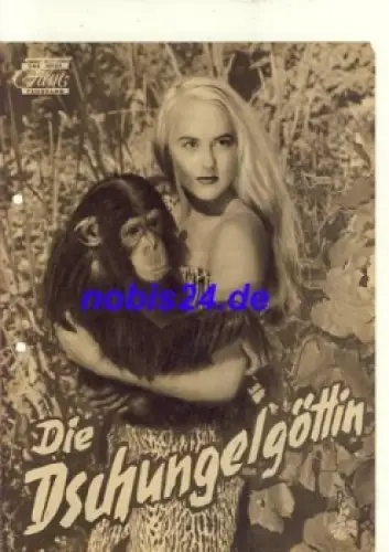 Die Dschungelgöttin mit Johnny Weissmüller, Anita Lhoest, Buster Crabbe Das Neue Filmprogramm