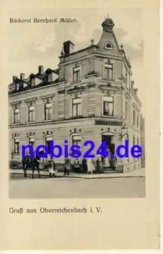 08468 Oberreichenbach Bäckerei *ca.1915