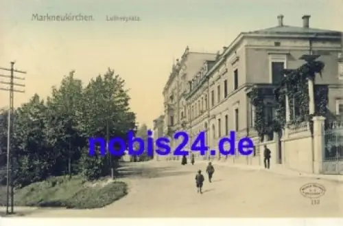 08258 Markneukirchen Lutherplatz o 1910