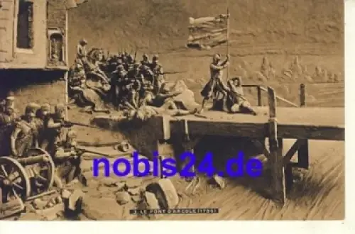 Paris Le Pont  D Arcole 1796