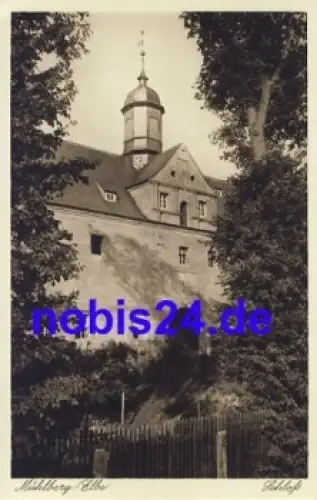 04931 Mühlberg Schlossansicht *ca.1930