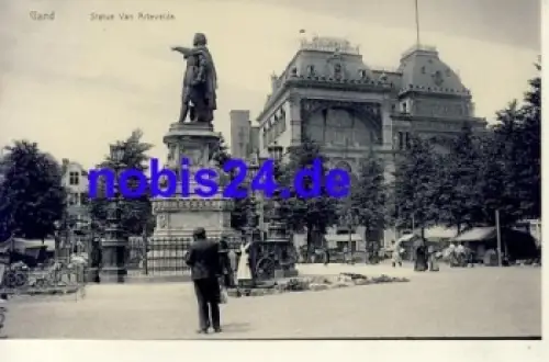 Gand Statue Artevelde ca.1915