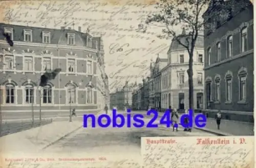 08223 Falkenstein Vogtland Hauptstrasse o 1905