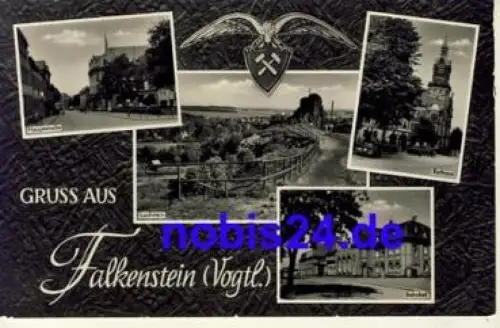 08223 Falkenstein Vogtland o 1967