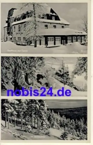 08223 Grünbach Vogtland  Gasthaus Winter *ca.1925