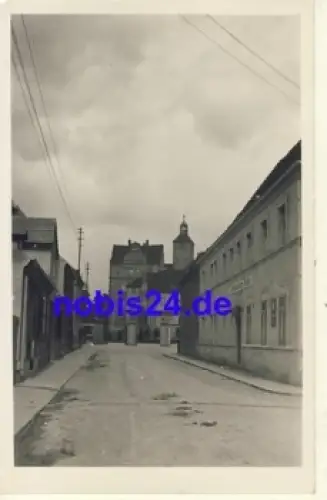 06909 Pretzsch Hotel zur Post Ansichtskarte o 1958