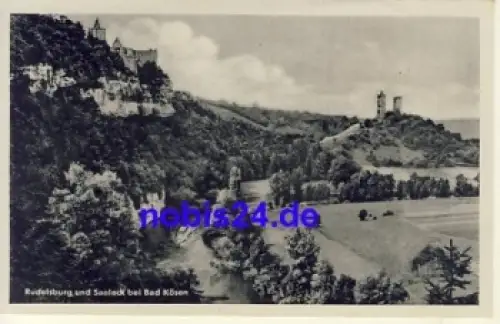06628 Bad Kösen Rudelsburg o 1953