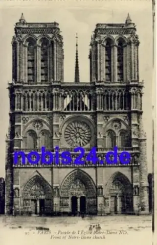 Paris Notre Dame *ca.1910