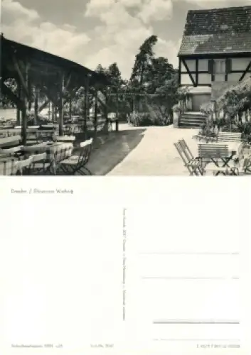 Wachwitz Dresden Restaurant Elbterrasse *1967 Hanich2047