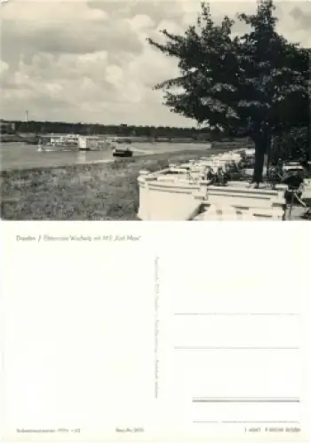 Wachwitz Dresden Elbterrasse *1967 Hanich2050