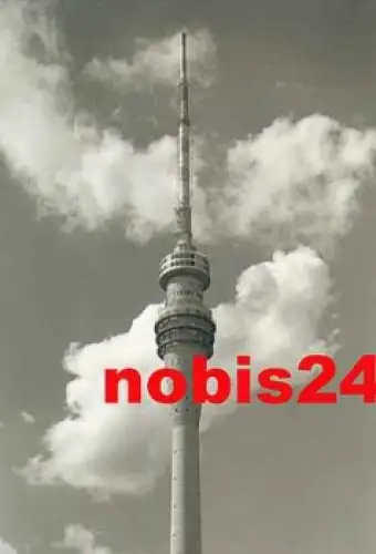 Wachwitz Dresden Fernsehturm *1971 Hanich2189