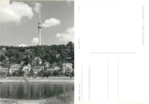 Wachwitz Dresden Fernsehturm *1973 Hanich2158
