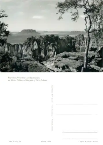 01847 Neurathen Felsenburg Sächsische Schweiz *1978 Hanich2045