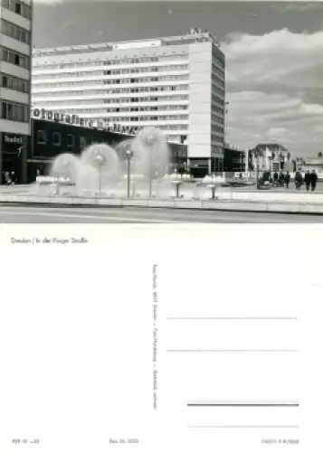 Seevorstadt Dresden Prager Strasse *1971 Hanich2223