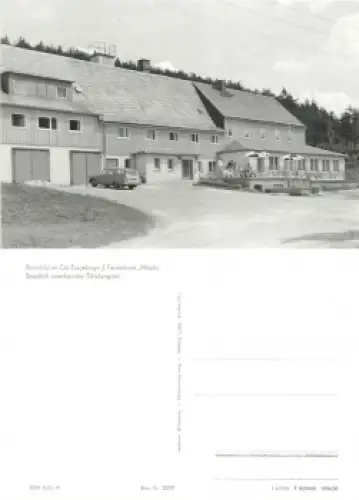 01773 Rehefeld Erzgebirge Ferienheim Möplü (PKW Wartburg311 Camping)  *1980 Hanich2379