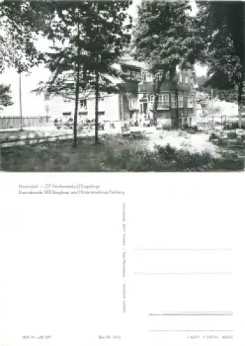 01776 Neuhermsdorf Erzgebirge Kammbaude *1979 Hanich2412